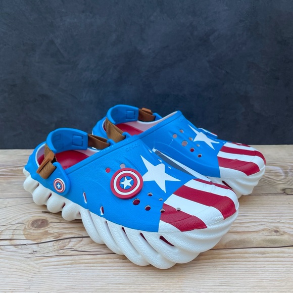 Crocs Marvel Captain America Echo Clog 🇺🇸 - Picture 6 of 16